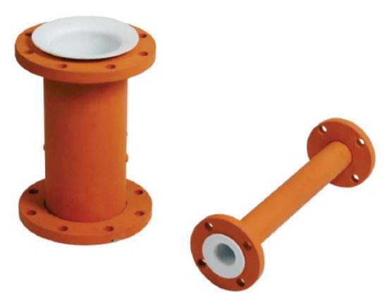 Tubo revestido com teflon